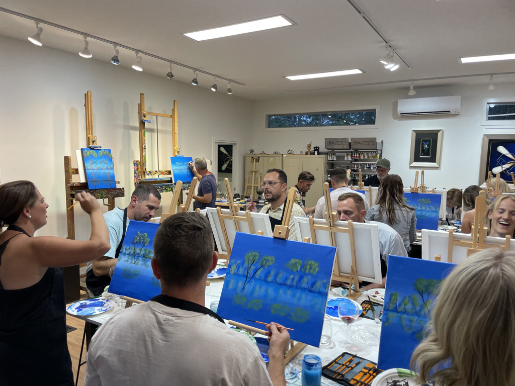Painting Workshop on David Hart Studio