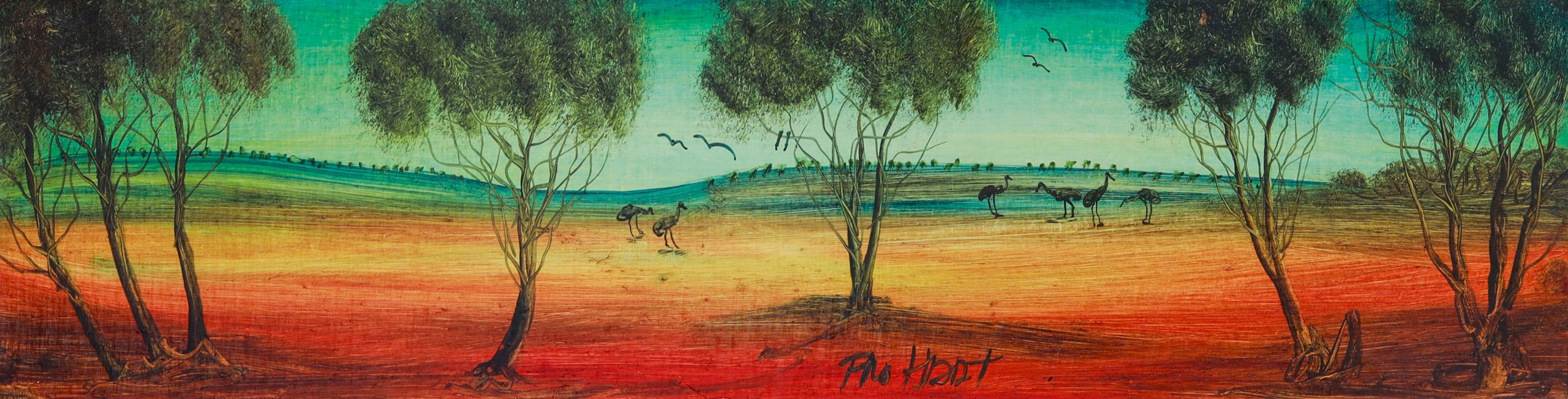 PMPH01 Emus in Landscape UF