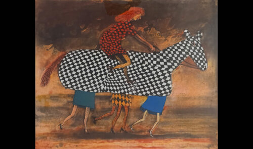 128412 Folly Horse Etching uf wb