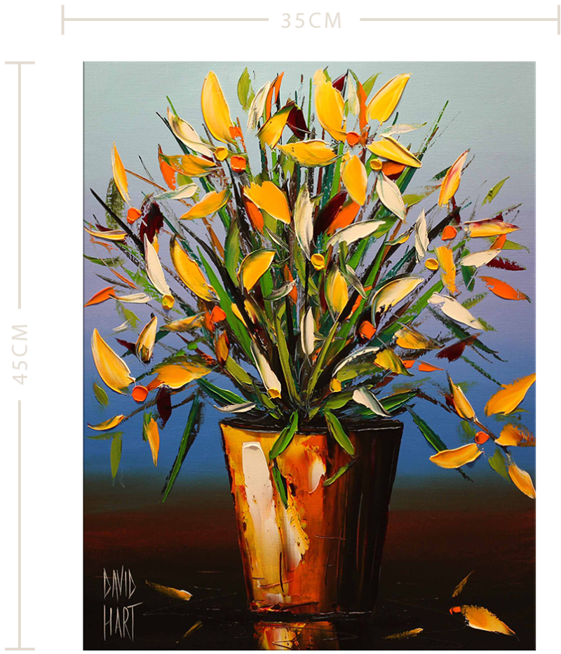 Yellow Vase David Hart