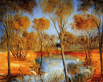 Pro Hart’s Relationship with the Outback: A Source of Artistic Inspiration and Love for the Natural Landscape