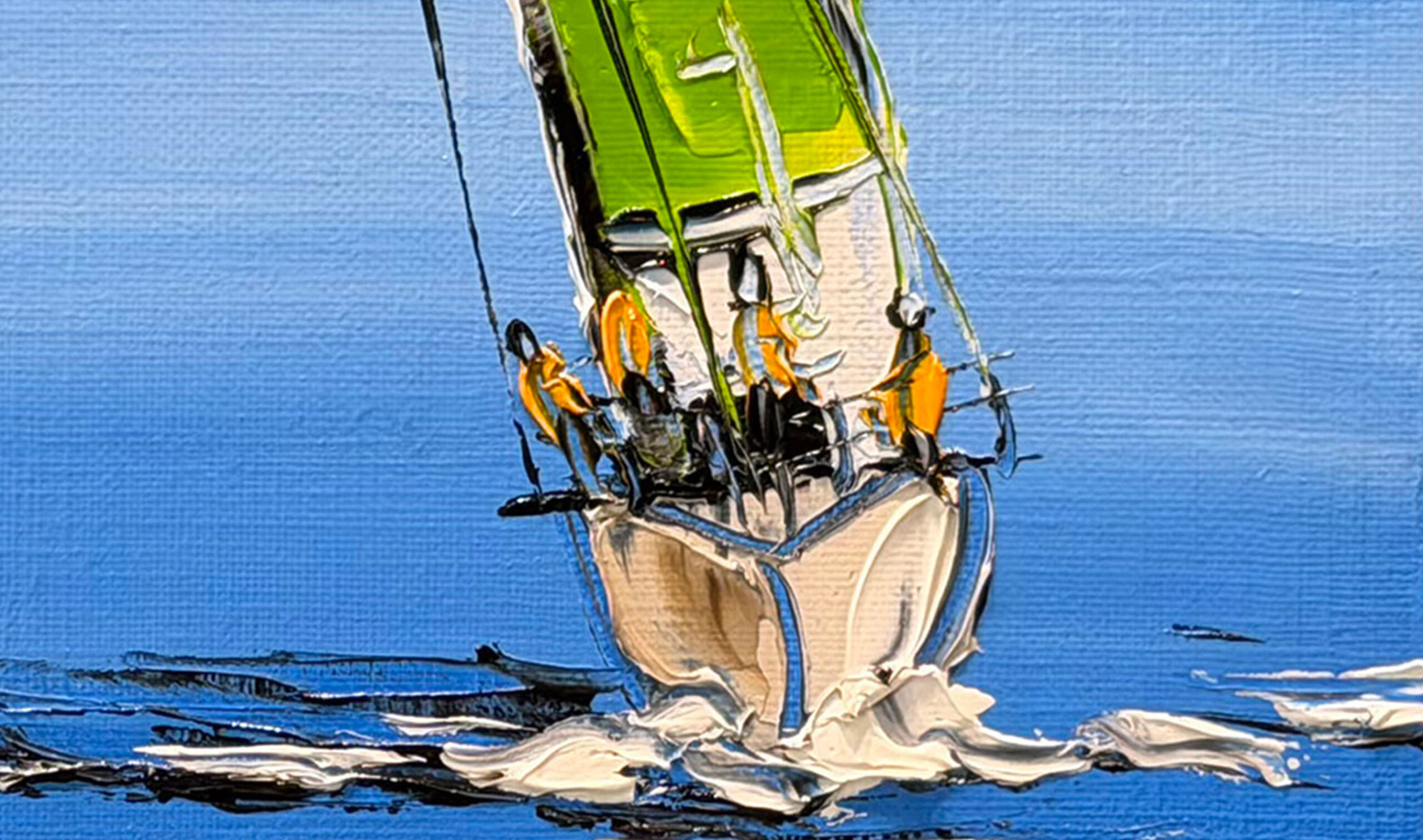 132596 40 26 Sailing Boat (Green) inset
