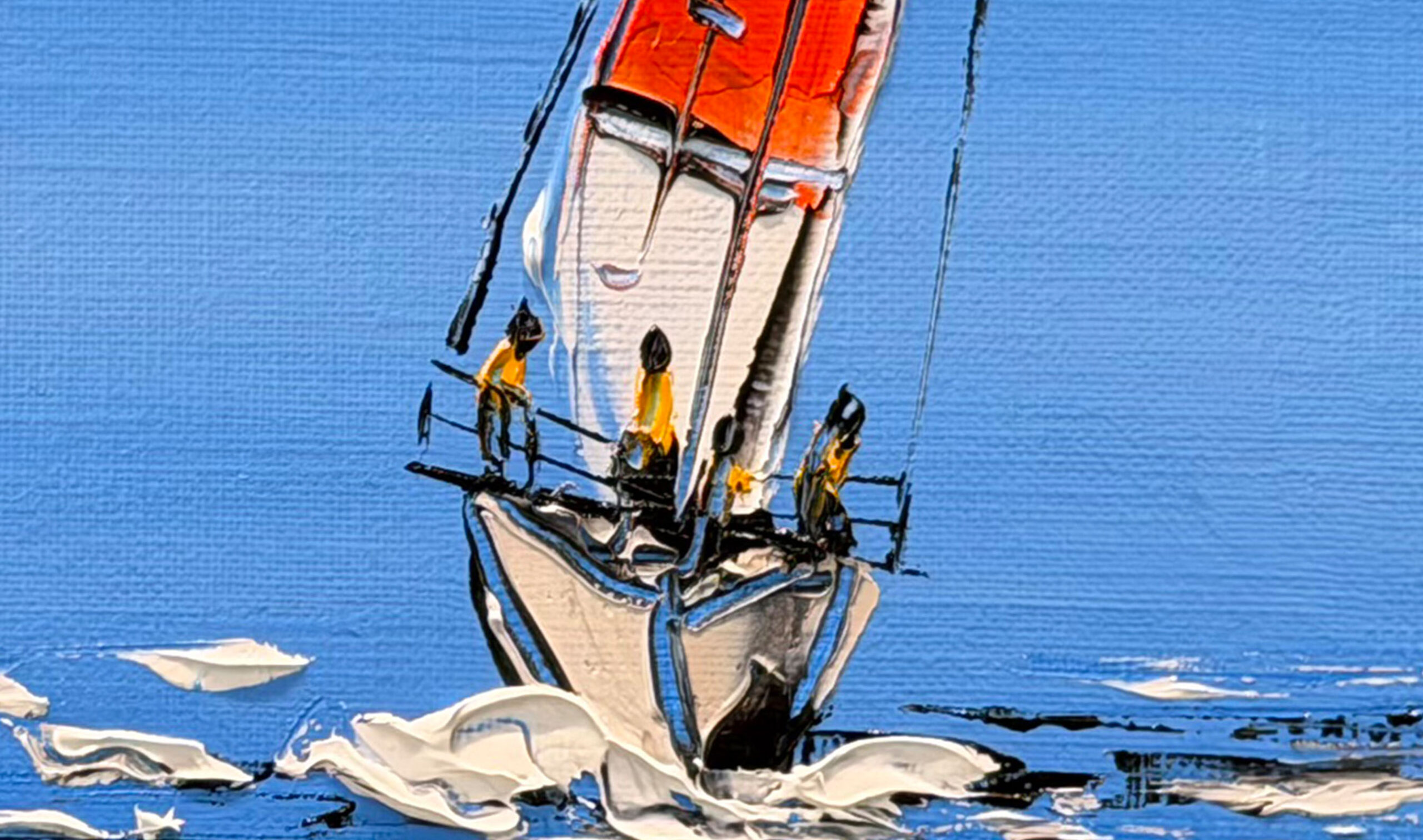 42 26 132598 Sailing Boat (Red) inset