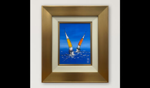2 26 132456 Sailing Boats Gold profile wb