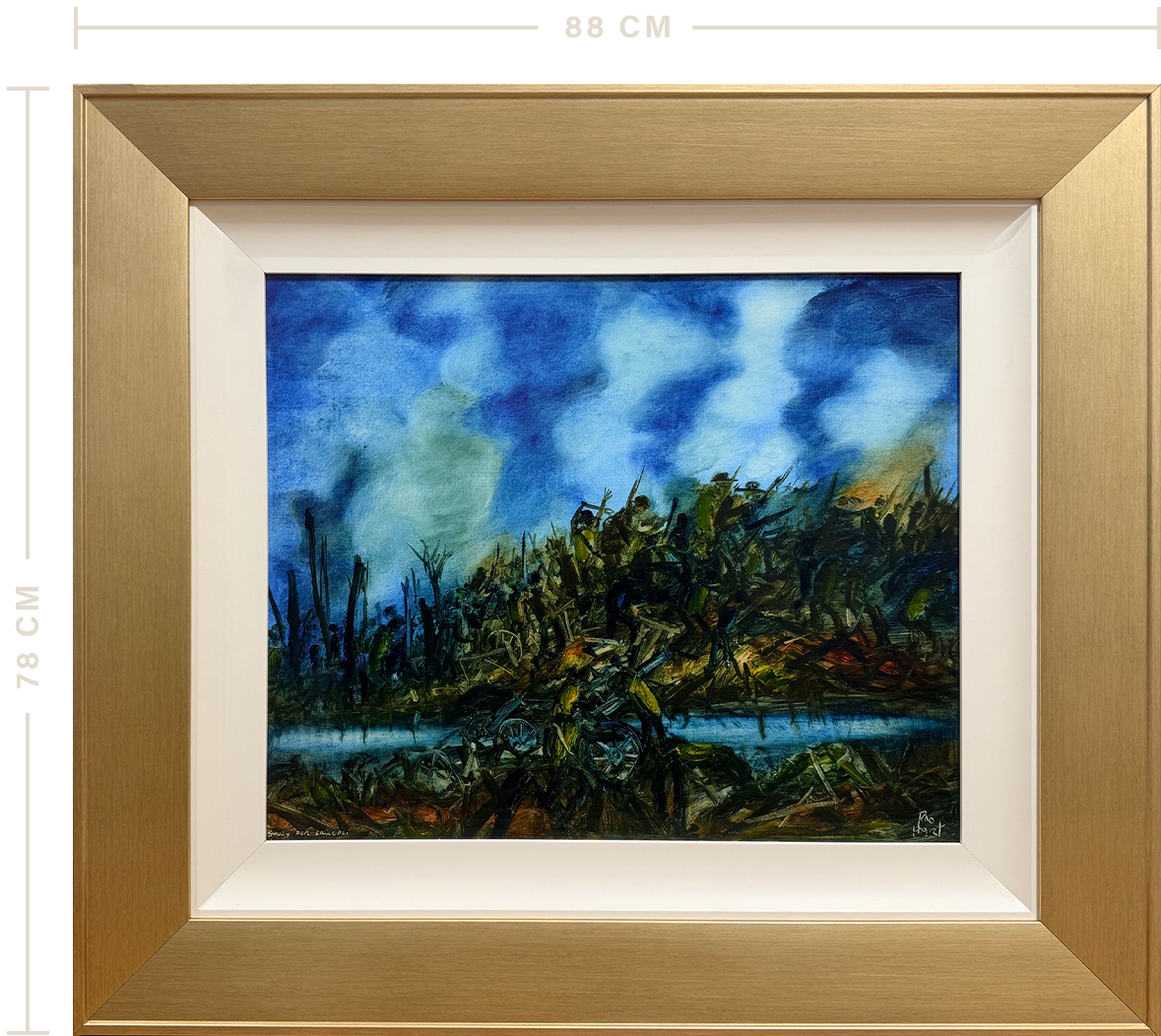 132733 407 (90) Study of Gallipoli f m